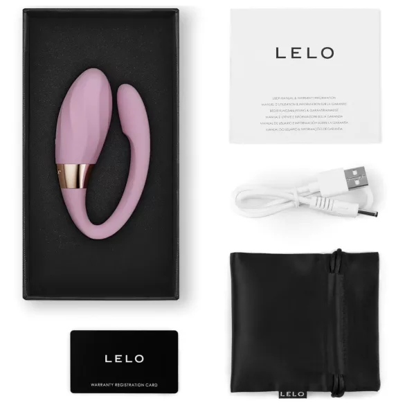 LELO Tiani Twist - умен вибратор за двойки (розов)
