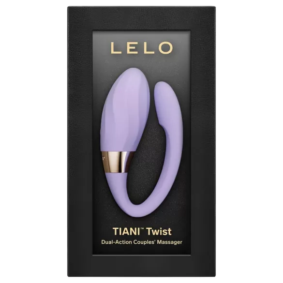 LELO Tiani Twist - умен вибратор за двойки (лилав)