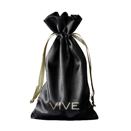 Vive - сатенена чанта за секс играчки (черна)
