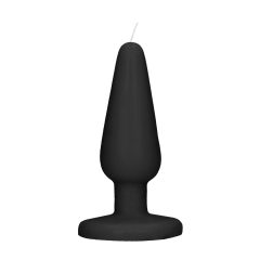   Scandalous - свещ - анална свещ - черна (50g)