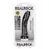 RealRock - реалистично дилдо с вендуза - 15,5 см - черно