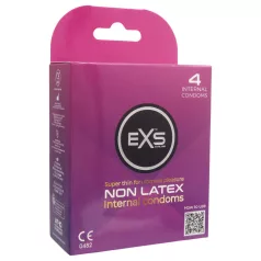   EXS Вътрешен кондом - безлатексово женско презерватив (4 бр.)