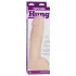 Doc Johnson Vac-U-Lock Hung 12 - реалистично дилдо с тестиси (телесен цвят)