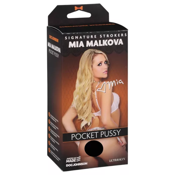 Doc Johnson Mia Malkova - реалистично изкуствено влагалище Ultraskyn (телесен цвят)