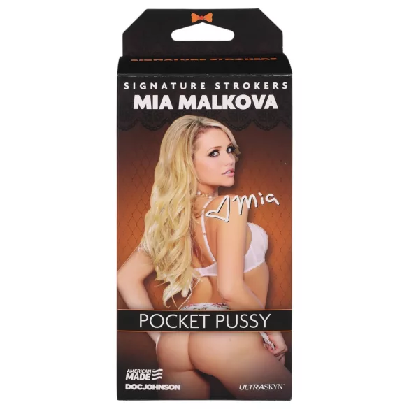 Doc Johnson Mia Malkova - реалистично изкуствено влагалище Ultraskyn (телесен цвят)