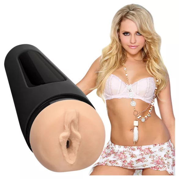 Doc Johnson Main Squeeze Mia Malkova - реалистичен вагинален мастурбатор (телесен цвят)