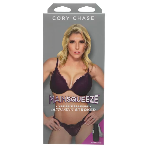 Doc Johnson Main Squeeze Cory Chase - реалистична вагина мастурбатор (телесен цвят)