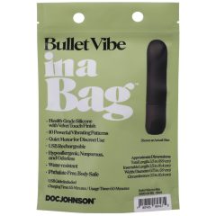   Doc Johnson Bullet Vibe - водоустойчив вибратор с батерия (черен)