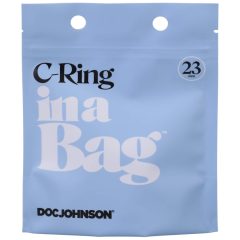   Doc Johnson C-Ring - силиконов пенис пръстен (черен)