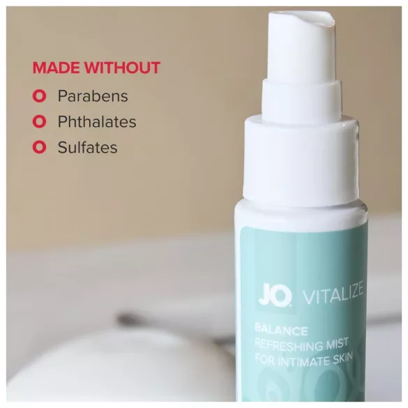Система JO Vitalize - освежаващ интимен спрей (60 ml)