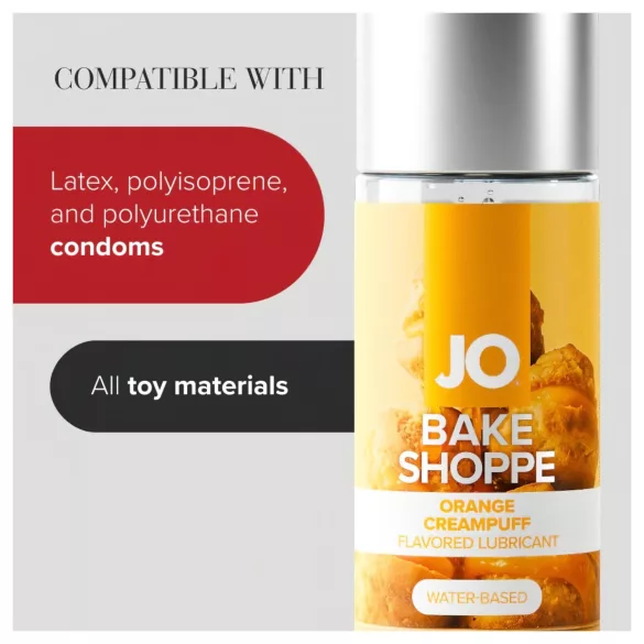 System JO Bake Shoppe - ароматизиран лубрикант, профитерол (60 мл)
