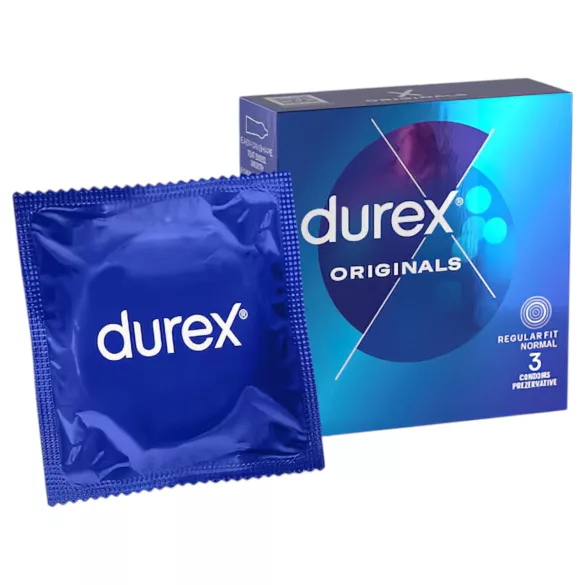 Durex Originals - презервативи - 3 броя