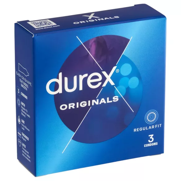 Durex Originals - презервативи - 3 броя
