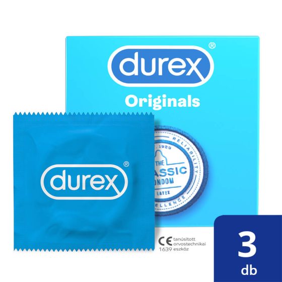 Durex Originals Classic - презерватив (3бр.)