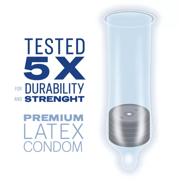 Durex Mutual Pleasure - забавящи презервативи (3 бр.)