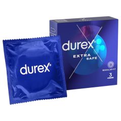   Durex Extra Safe - безопасни презервативи (3 бр.)