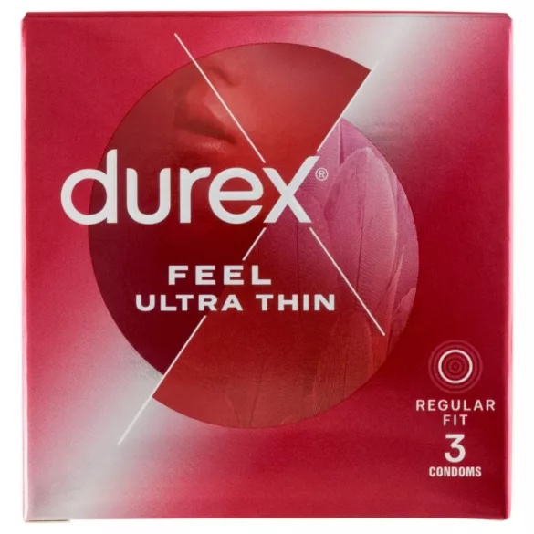 Durex Feel Ultra Thin - ултра тънки презервативи (3 бр.)