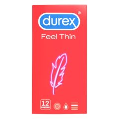   Durex Feel Thin - презерватив с реалистично усещане (12 бр.)