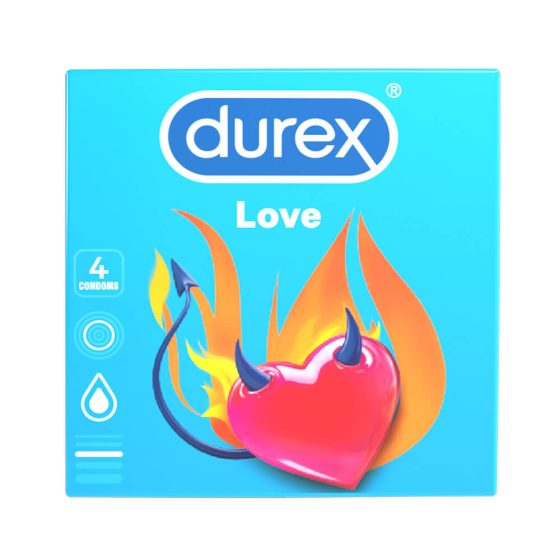 Презерватив Durex Love - Лесен за поставяне презерватив (4бр.)