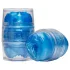 Fleshlight Quickshot Vantage - прозрачен двоен мастурбатор (син)