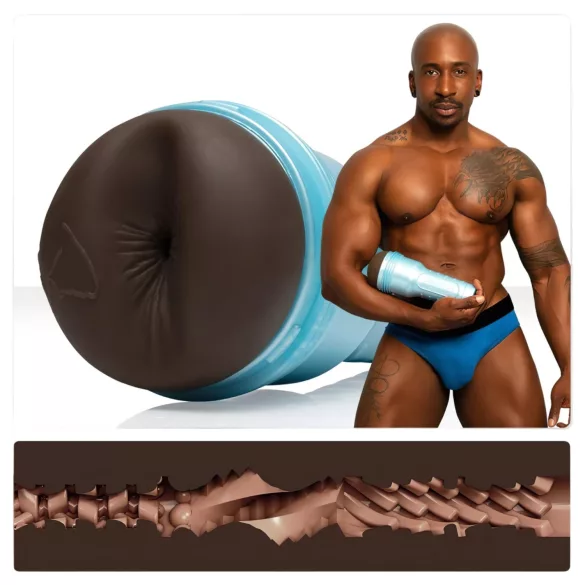 Fleshjack Max Konnor - реалистичен анус мастурбатор - кафяв