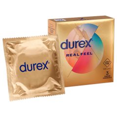   Durex Real Feel - латексови презервативи без латекс (3 бр.)