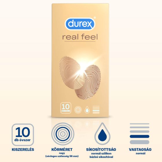Durex Real Feel - презерватив без латекс (10бр.)