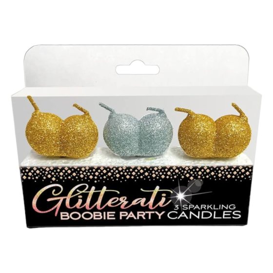 Glittaretti - Комплект свещи Titty (3бр.)