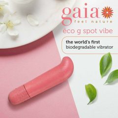   Gaia Eco G-spot - екологичен вибратор за G-точката (корал)