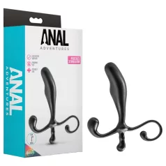 Anal Adventures - простатен дилдо - черен