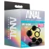 Anal Adventures - анален дилдо с перли - черен