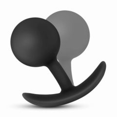   Анални приключения Platinum Vibra Plug - анален вибратор (черен)
