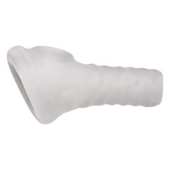   Perfect Fit Breeder - отворена обвивка за пенис (10 см) - бяло мляко