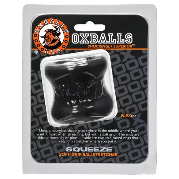 OXBALLS - пенис ринг за удължаване - черен