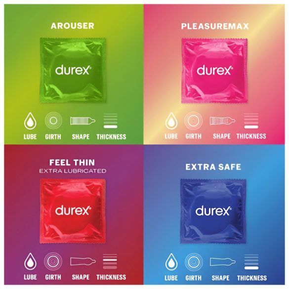 Durex Surprise Me - пакет презервативи (40бр)