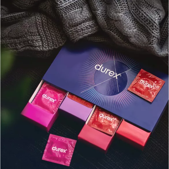 Durex Fun Explosion - презервативи комплект - 40 броя