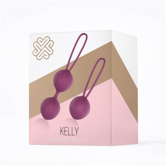 Engily Ross Kelly - Комплект топки за гейши от 2 части (лилав)