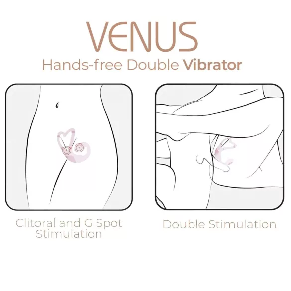 Adrien Lastic Venus - вибратор за G-точка и клитор - розов