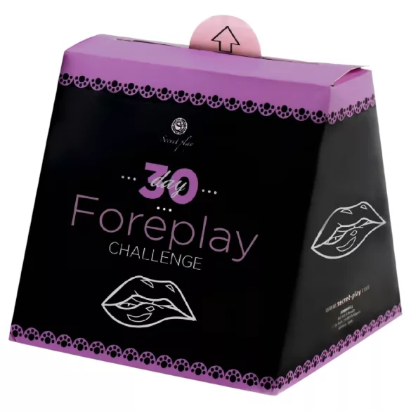 Secret Play 30-дневно предизвикателство за любовна игра - игра с карти предизвикателство за прелюдия (на английски, испански)