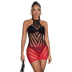   Subblime 952242 - градиентна мрежеста рокля (червена) - XS-M