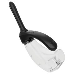   Afterdark - автоматичен вибриращ анален почистващ (прозрачен)