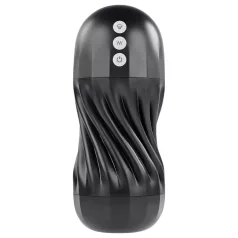   Playboy Solo Stroker - акумулаторен смукателен мастурбатор (черен)