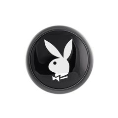   Playboy Tux - анален вибратор - малък (сребърен)
