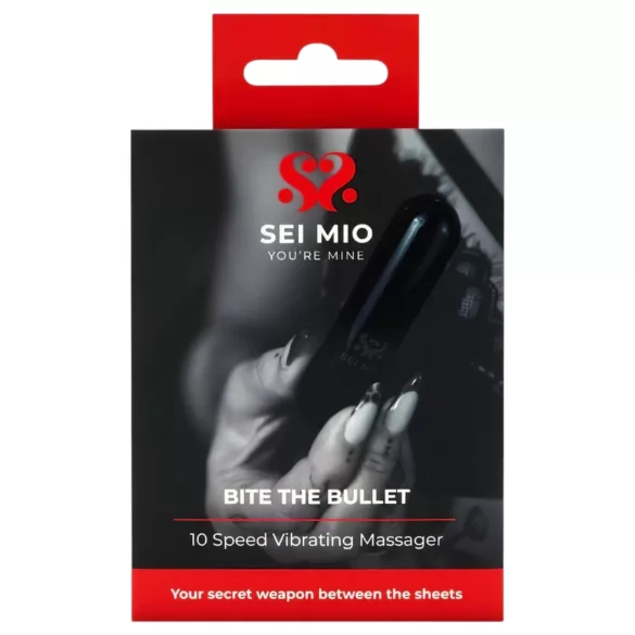Sei Mio - мини вибратор - черен