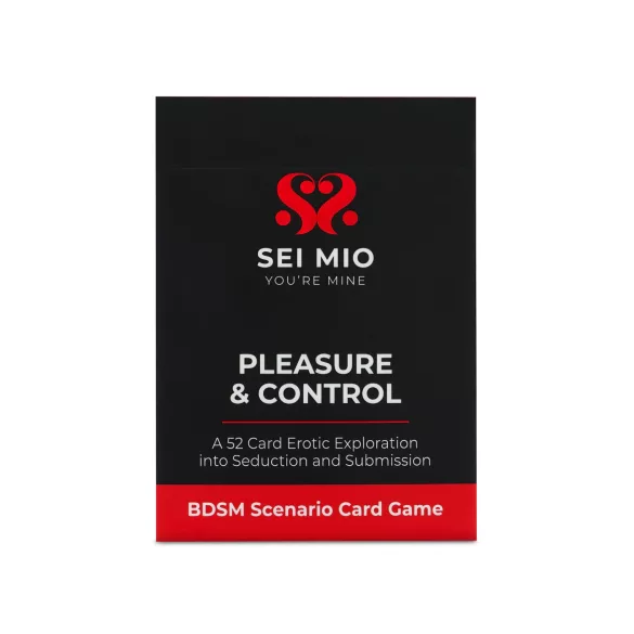 Sei Mio Pleasure & Control - BDSM картова игра (52 карти)
