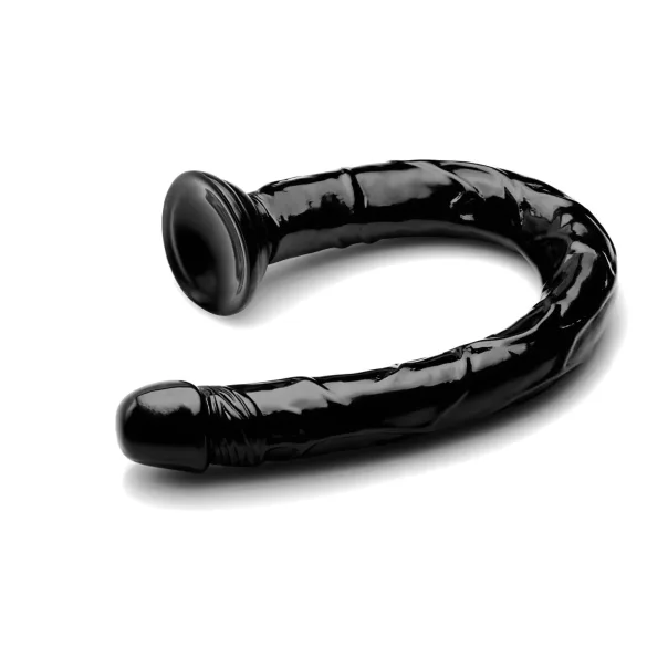Hosed Anal Snake 19 - анално дилдо с вендуза - черно