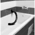 Hosed Anal Snake 19 - анално дилдо с вендуза - черно