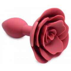 Master Series Booty Bloom - pink silicone anal dildo (red)