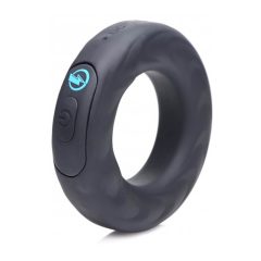 Zeus - Радио E-Stim Penis Ring (черен)