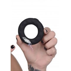 Zeus - Радио E-Stim Penis Ring (черен)